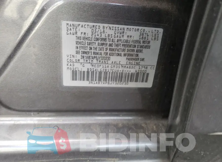 3N1AB7AP8JY320230 Photo# 12