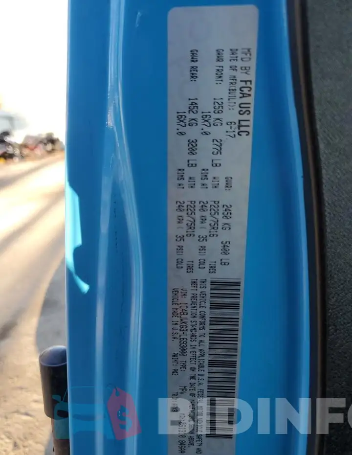 1C4BJWKG3HL693000 Photo# 13