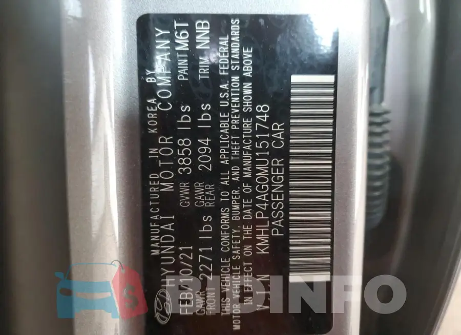 KMHLP4AG0MU151748 Photo# 13