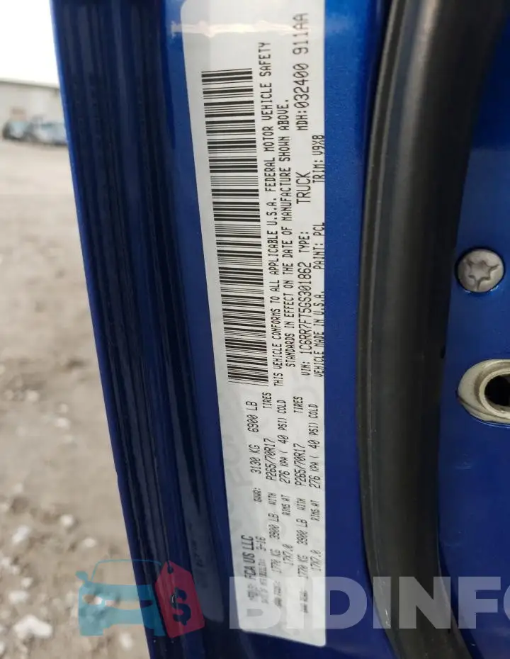 1C6RR7FT5GS301862 Photo# 12
