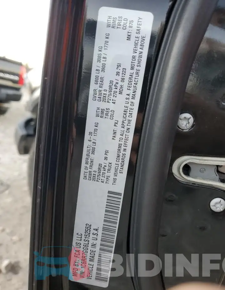1C6RR7GG6LS152552 Photo# 12