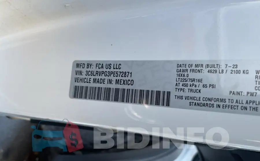 3C6LRVPG3PE572871 Photo# 10