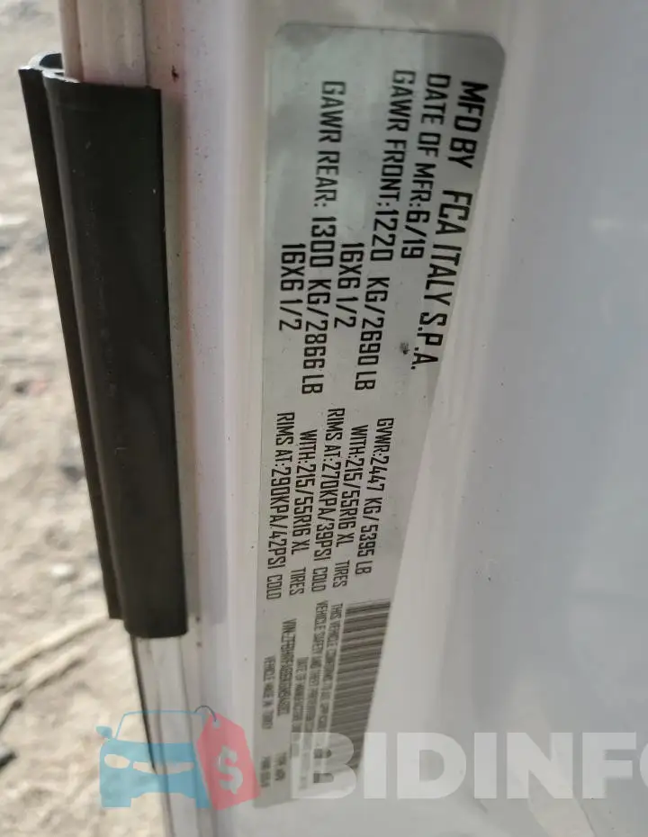 ZFBHRFAB6K6N94883 Photo# 14
