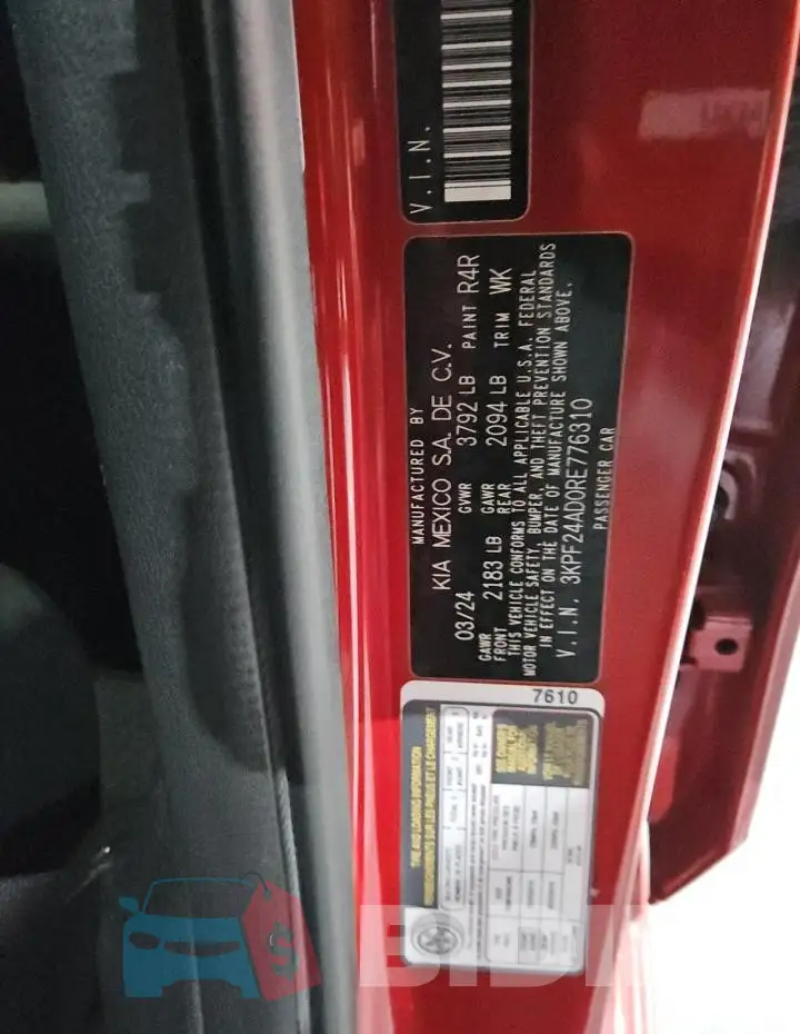 3KPF24AD0RE776310 Photo# 12
