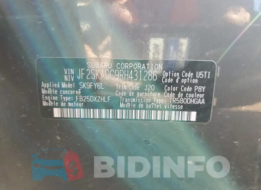 JF2SKADC9RH431286 Photo# 13