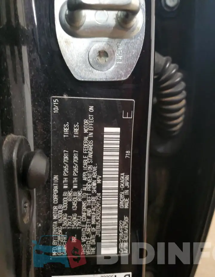 JTEBU5JR3G5291724 Photo# 14
