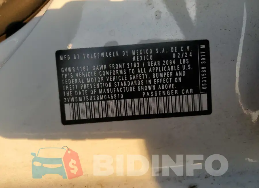 3VW5M7BU2RM045810 Photo# 13