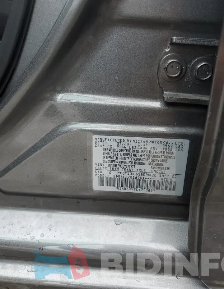 3N1AB8BV7LY270877 Photo# 12