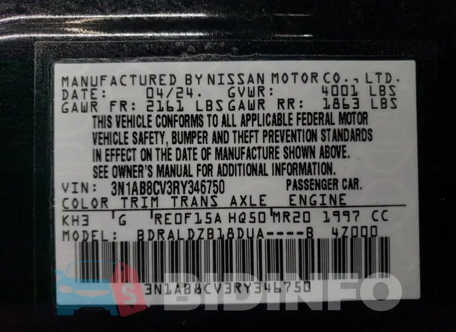 3N1AB8CV3RY346750 Photo# 12