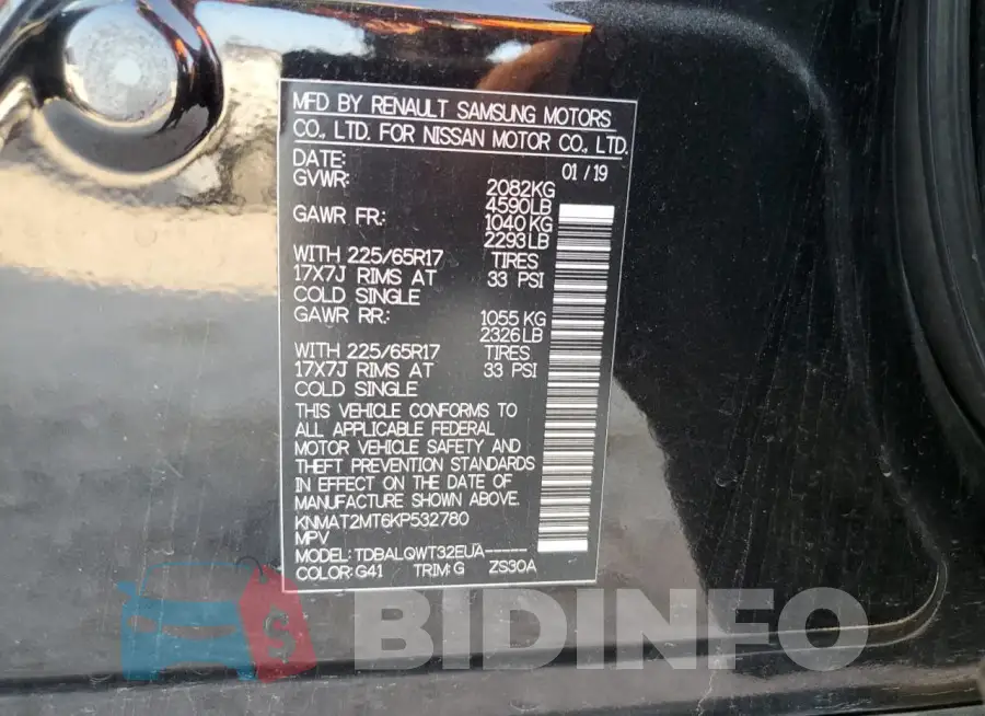 KNMAT2MT6KP532780 Photo# 13