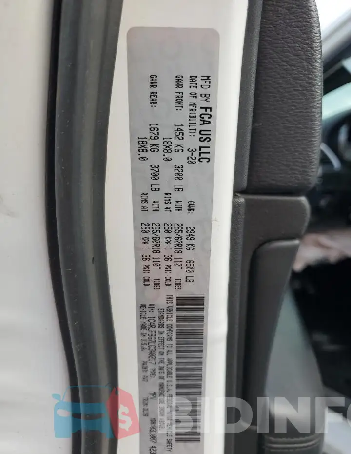 1C4RJFBG7LC340217 Photo# 13