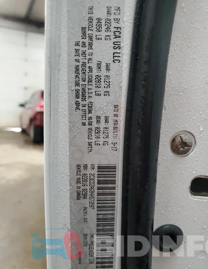 2C3CDZAG9HH573587 Photo# 12
