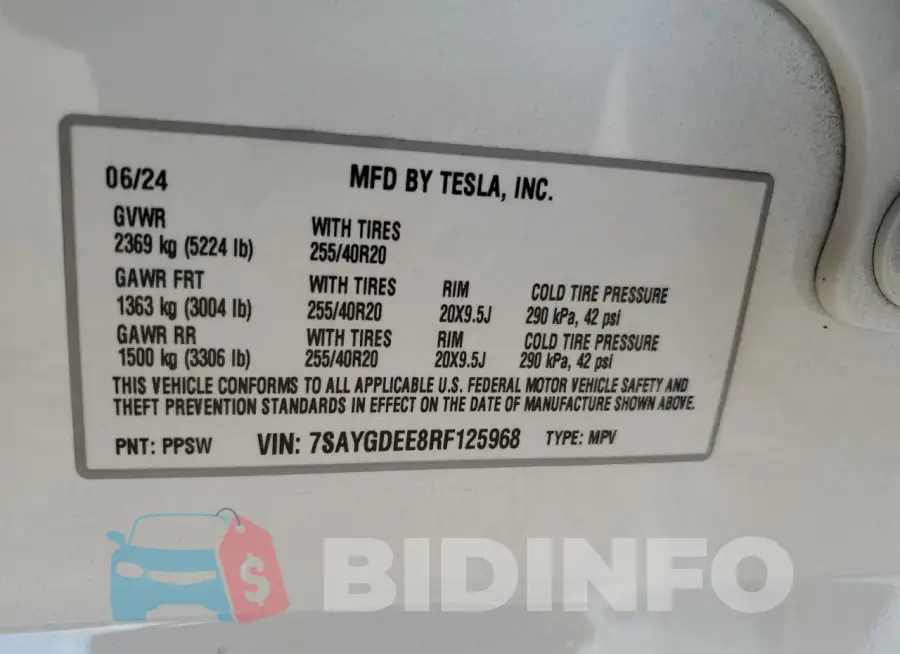 7SAYGDEE8RF125968 Photo# 12