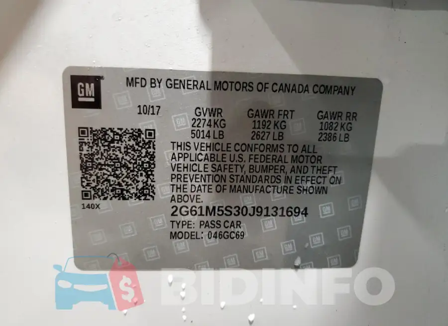 2G61M5S30J9131694 Photo# 12