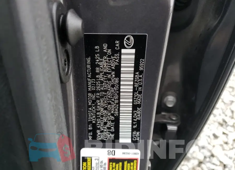 58ADZ1B16PU150186 Photo# 12