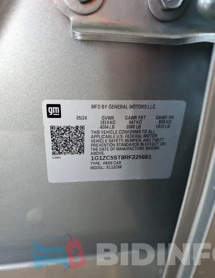 1G1ZC5ST8RF225661 Photo# 12