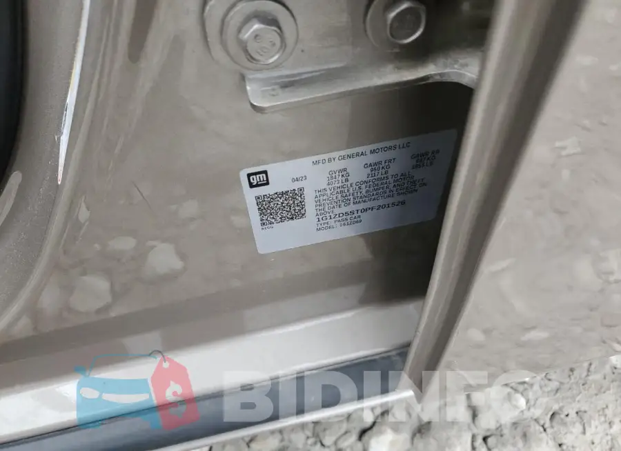 1G1ZD5ST0PF201526 Photo# 12