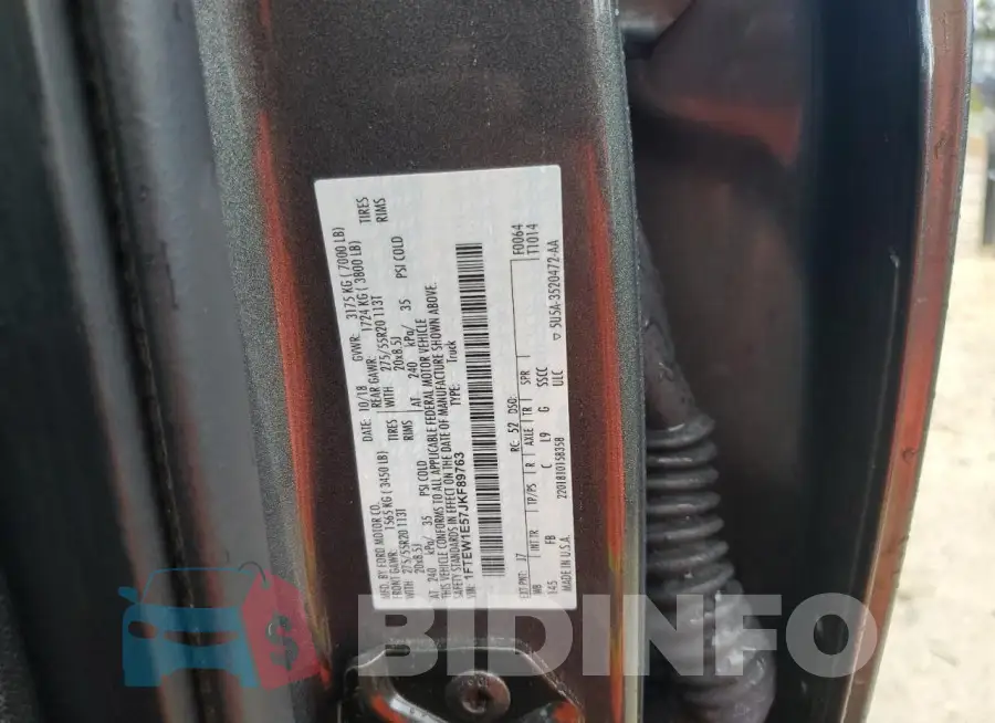 1FTEW1E57JKF89763 Photo# 13