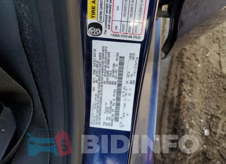 3FADP4EJ5GM112473 Photo# 12