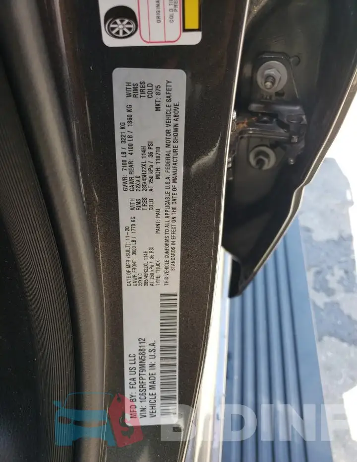 1C6SRFPT9MN588112 Photo# 12