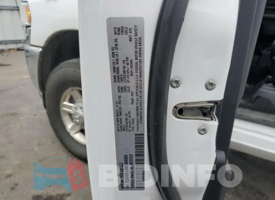 3C6UR5CL8MG584859 Photo# 12