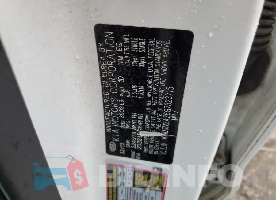 KNDJN2A26G7323715 Photo# 12