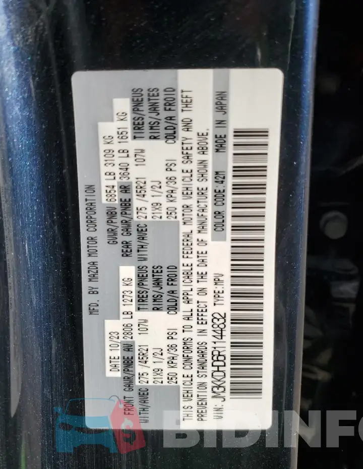 JM3KKDHD6R1144832 Photo# 13