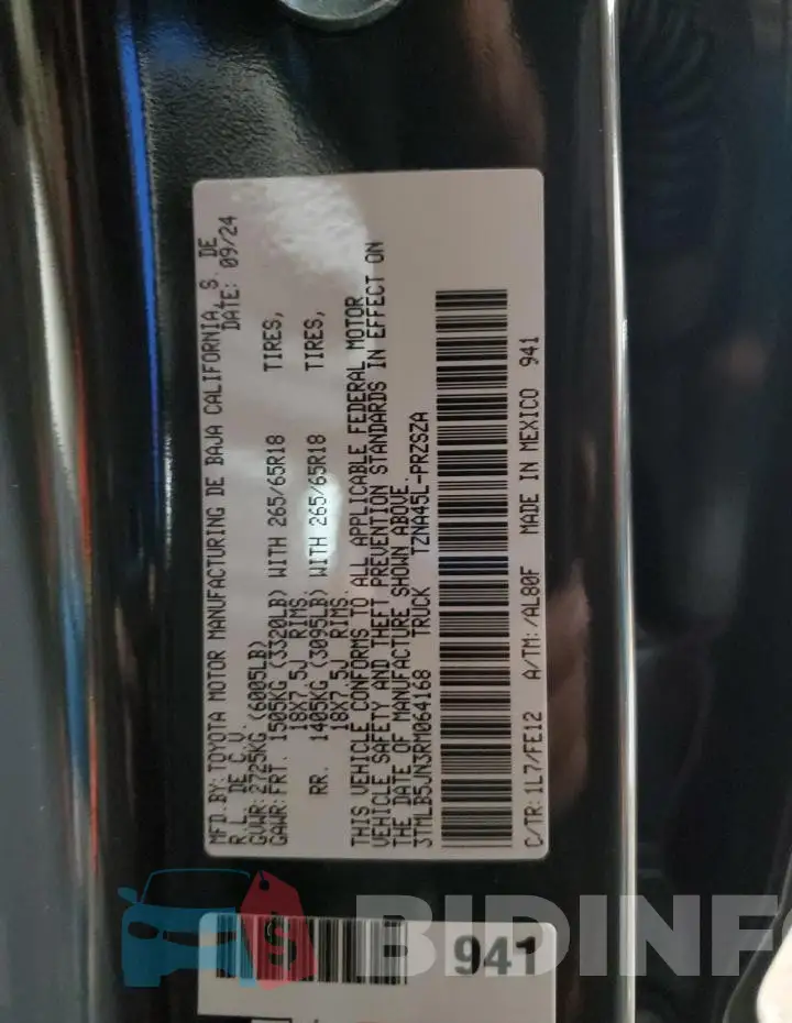 3TMLB5JN3RM064168 Photo# 12