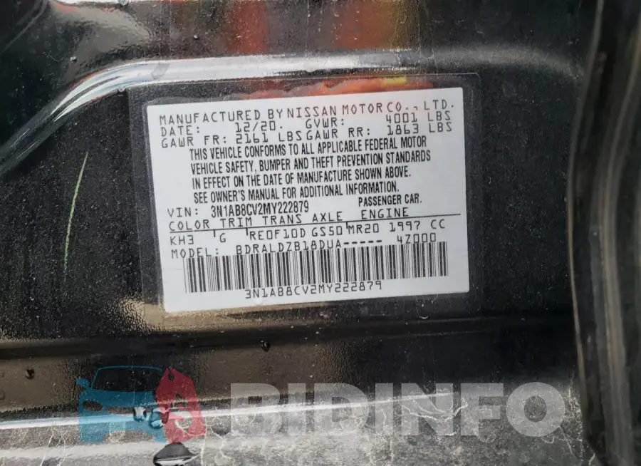 3N1AB8CV2MY222879 Photo# 13