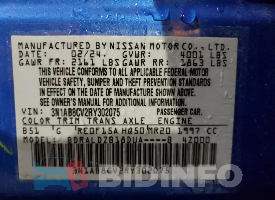 3N1AB8CV2RY302075 Photo# 13