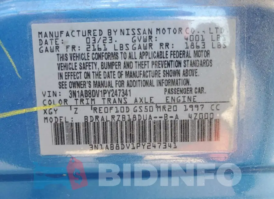 3N1AB8DV1PY247341 Photo# 12