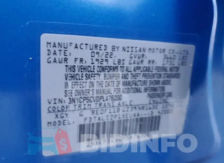 3N1CP5CV0PL476200 Photo# 13