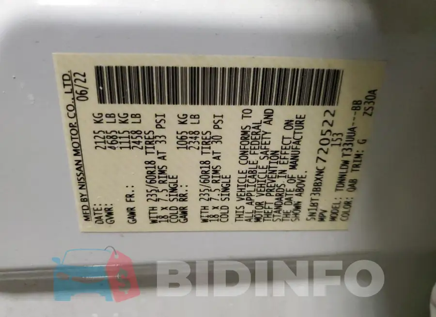 5N1BT3BBXNC720522 Photo# 12