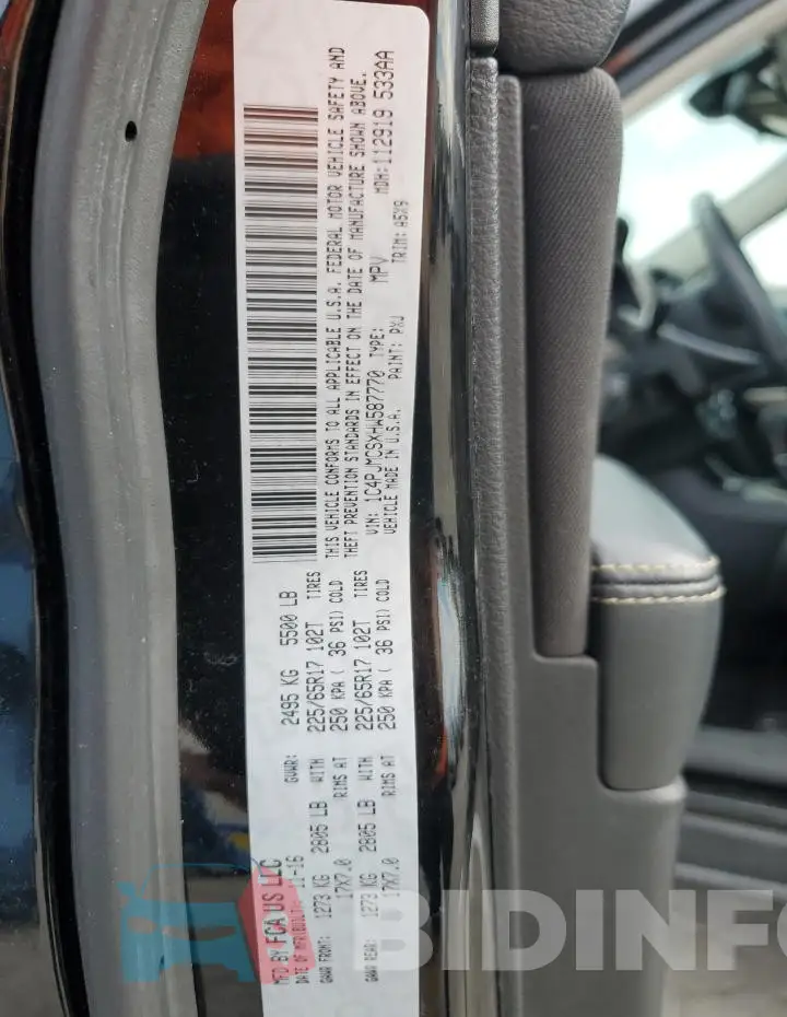 1C4PJMCSXHW587770 Photo# 13