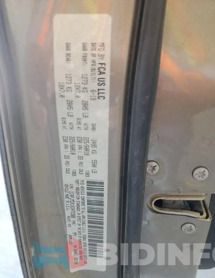 1C4PJMDX1KD472388 Photo# 14