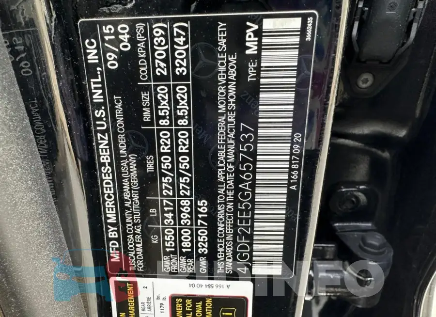 4JGDF2EE5GA657537 Photo# 10