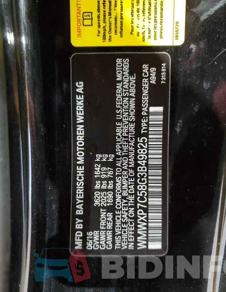 WMWXP7C58G3B49825 Photo# 13