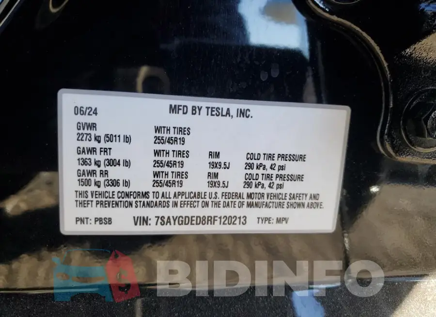 7SAYGDED8RF120213 Photo# 13