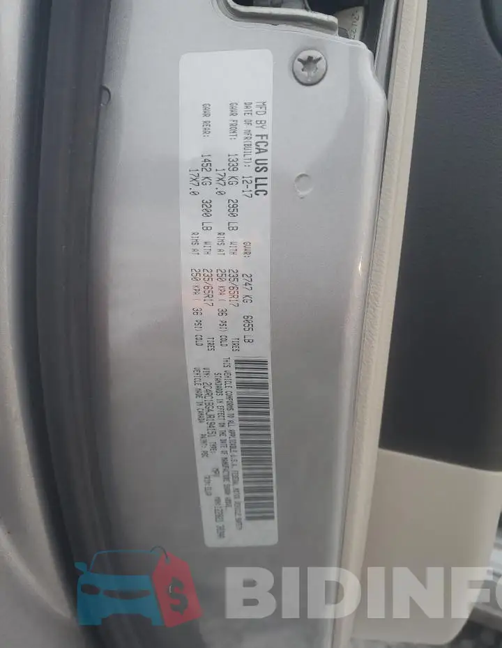 2C4RC1BG4JR194151 Photo# 13