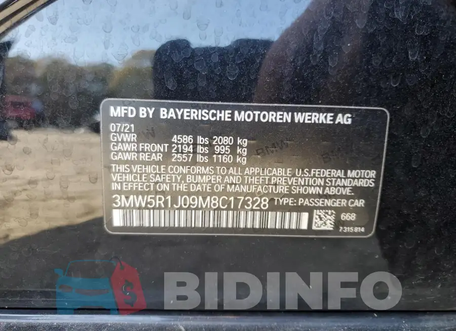 3MW5R1J09M8C17328 Photo# 12