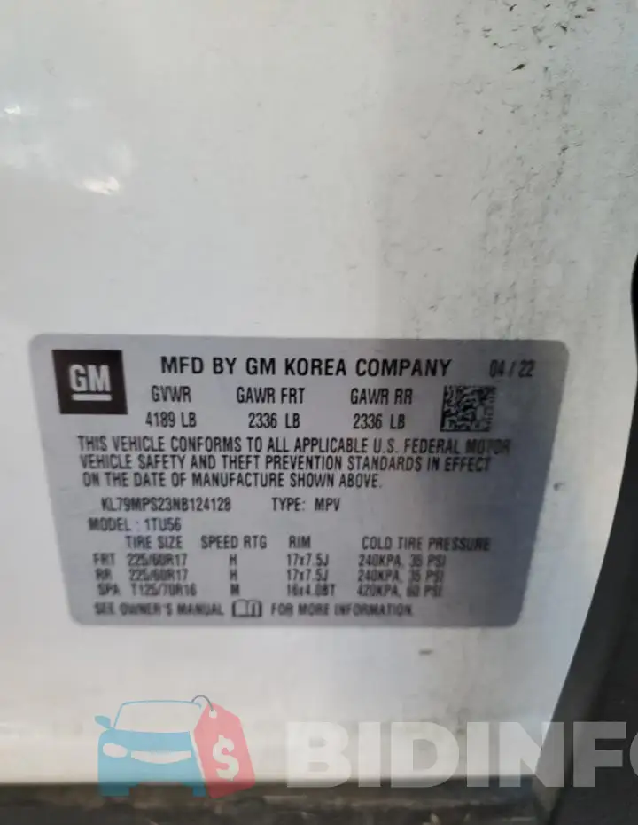 KL79MPS23NB124128 Photo# 12
