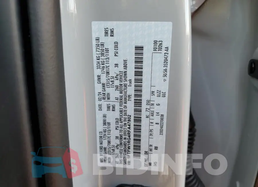 1FTFW1RG4RFA47802 Photo# 13