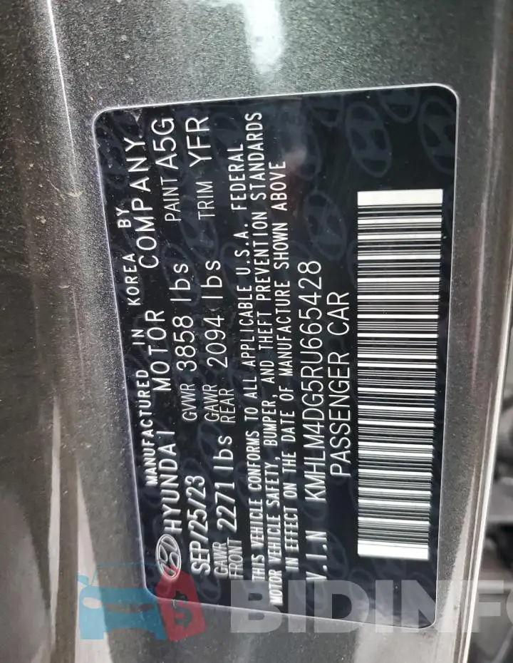 KMHLM4DG5RU665428 Photo# 12