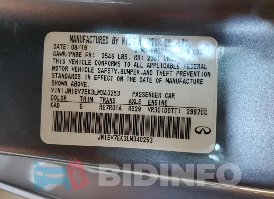 JN1EV7EK3LM340253 Photo# 12