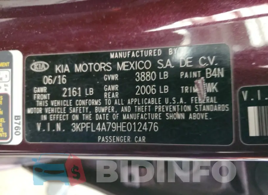 3KPFL4A79HE012476 Photo# 13