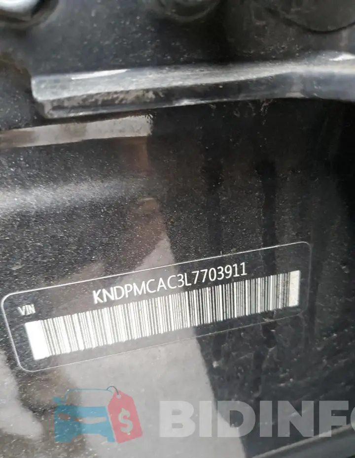KNDPMCAC3L7703911 Photo# 13