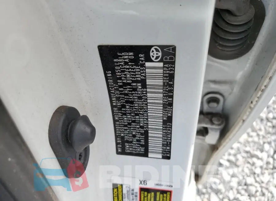 5YFBPRHE5HP670346 Photo# 12