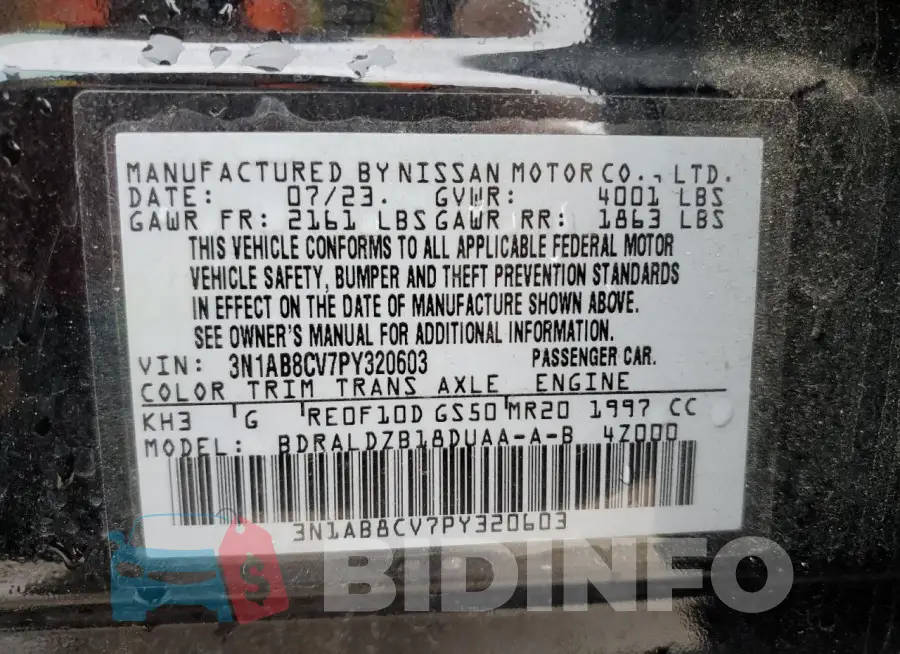 3N1AB8CV7PY320603 Photo# 13