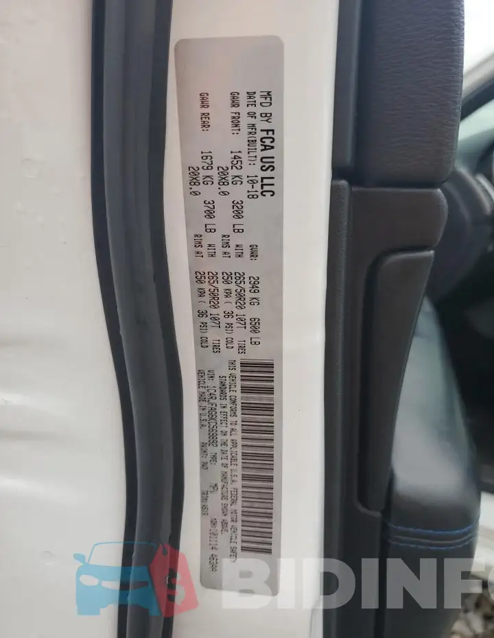 1C4RJFAG6KC569892 Photo# 13