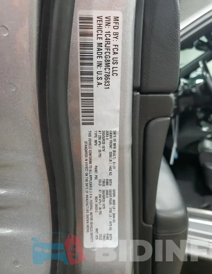 1C4RJFCG8MC786831 Photo# 14